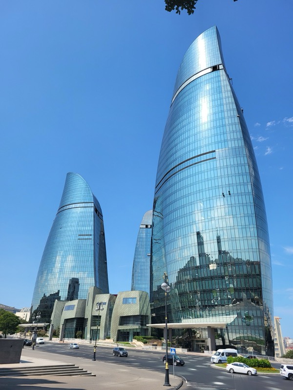 Famous landmark in Azerbaijan