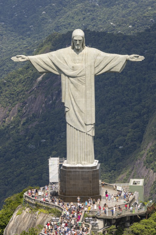Famous landmark in Brazil