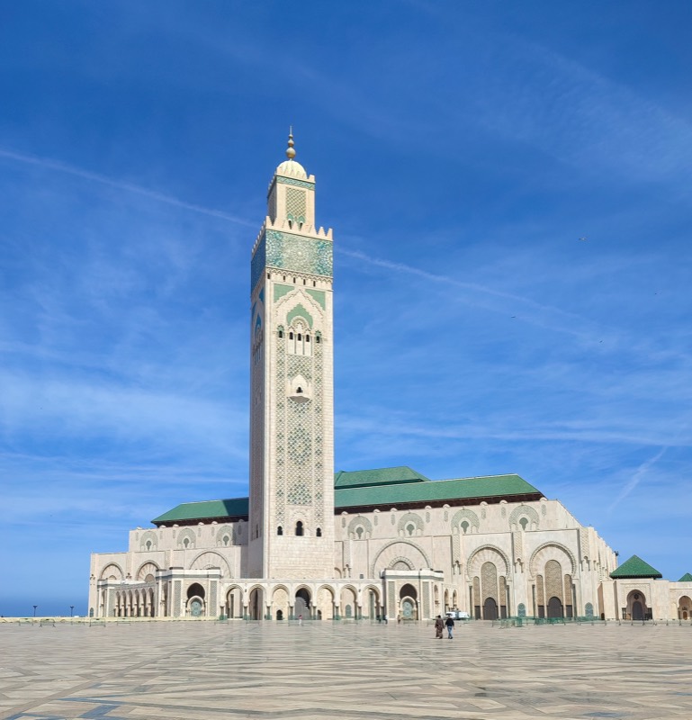 Famous landmark in Morocco