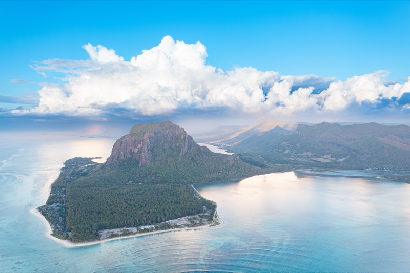Famous landmark in Mauritius