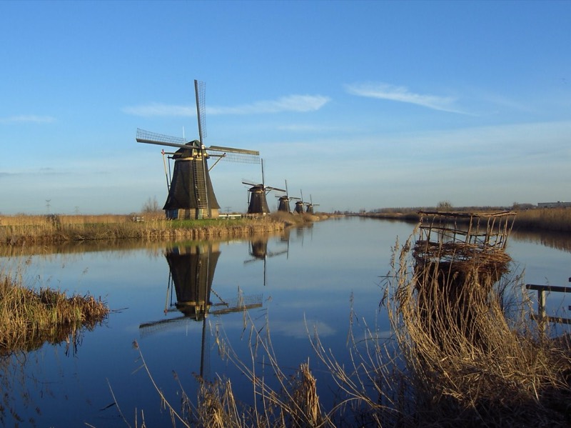 Famous landmark in Netherlands