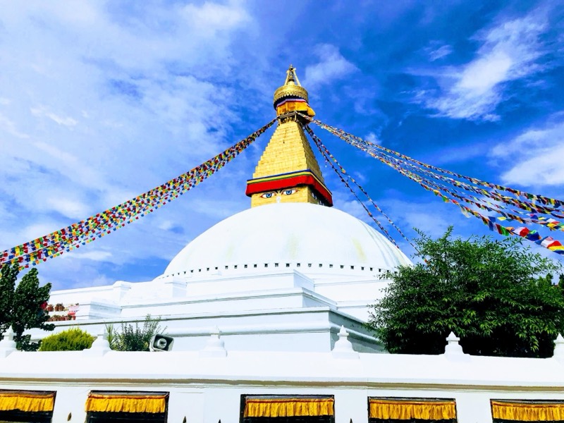 Famous landmark in Nepal