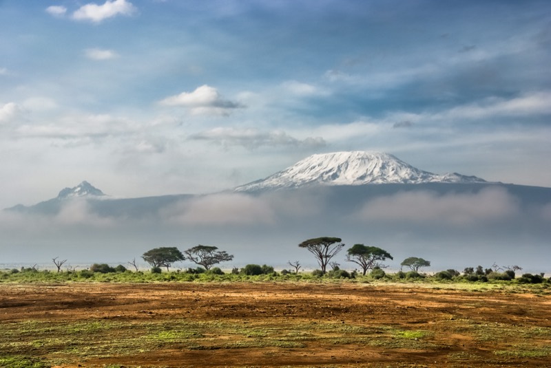 Famous landmark in Tanzania