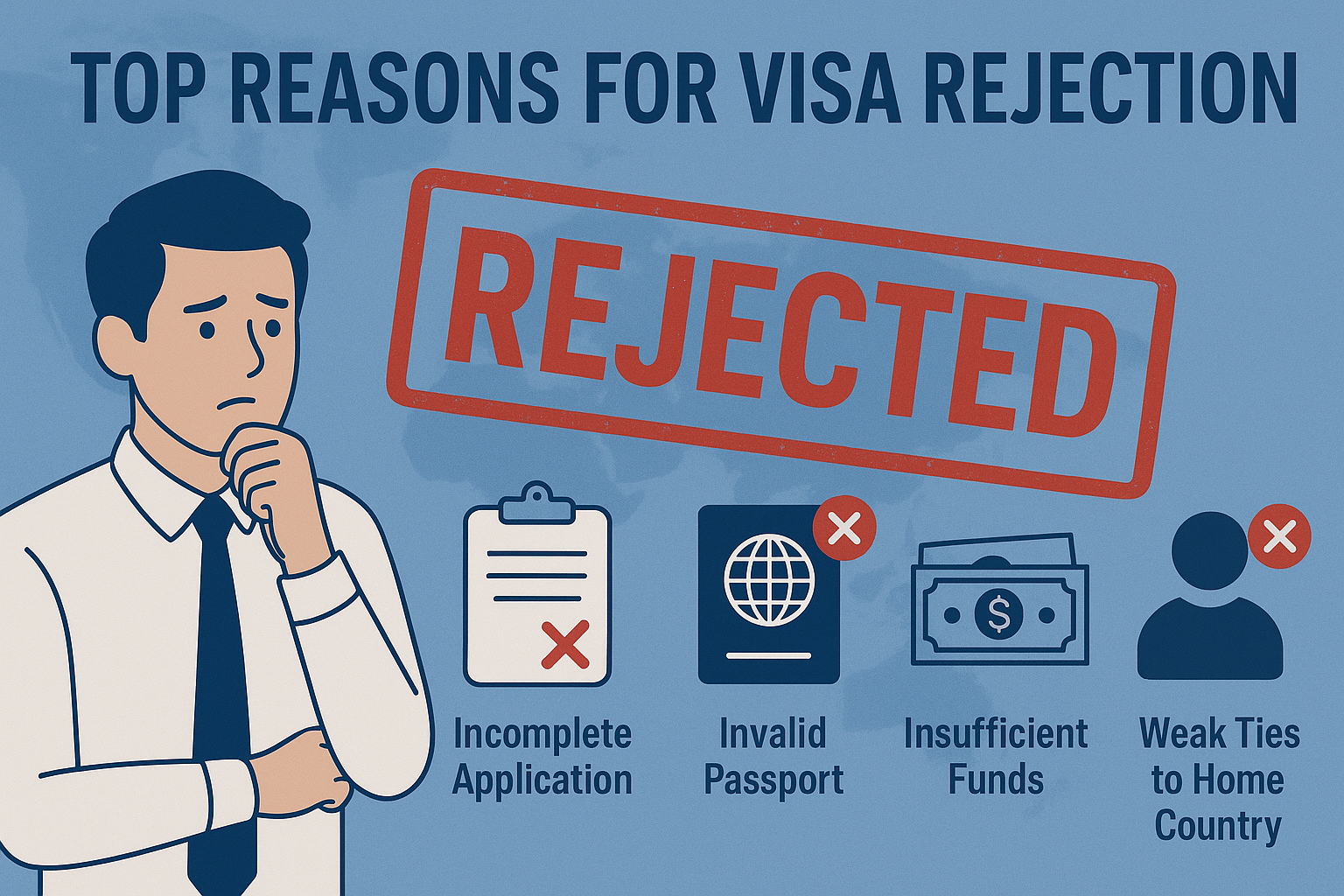 How to avoid visa rejection