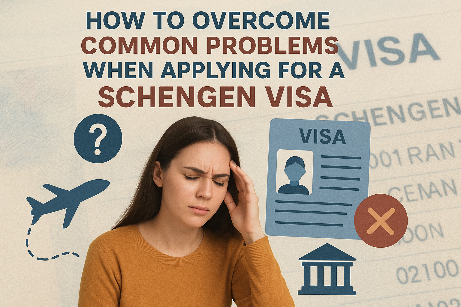 How to overcome common problems when applying for a Schengen Visa