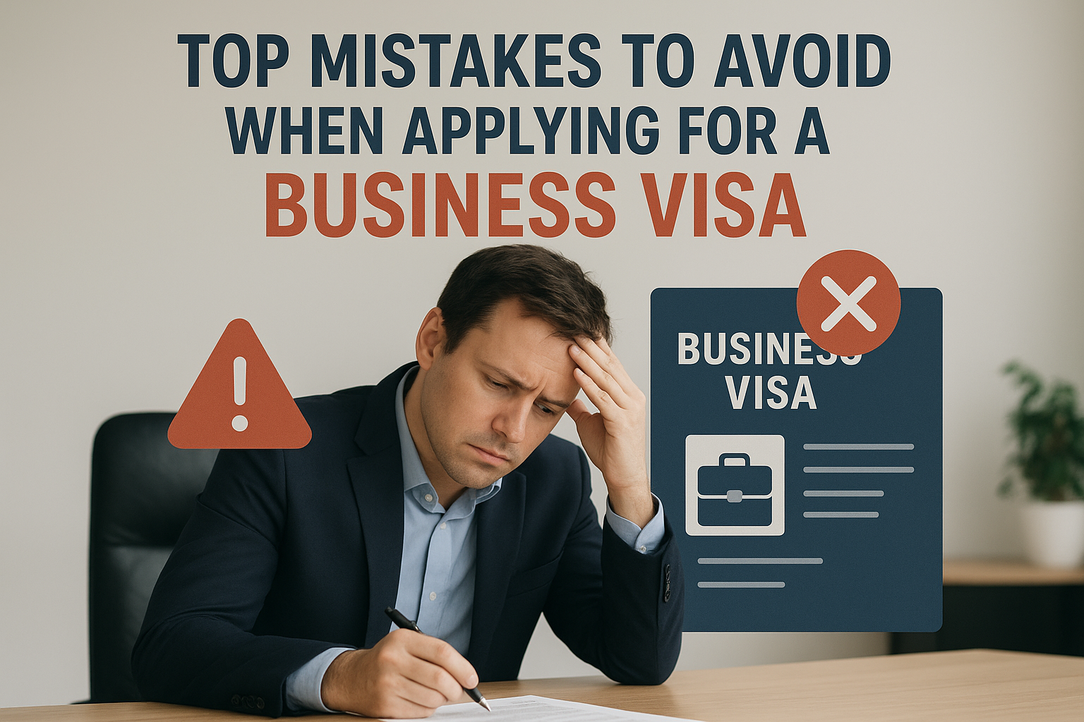 Top Mistakes to Avoid When Applying for a Business Visa