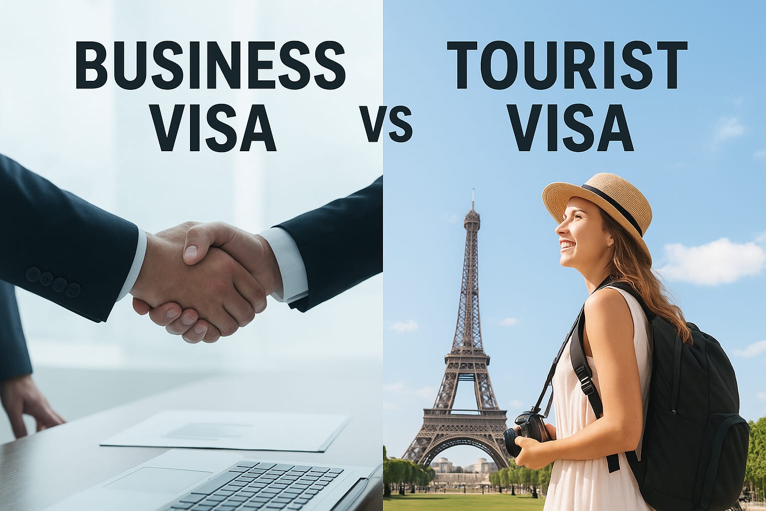How does a business visa differ from other types of visas?