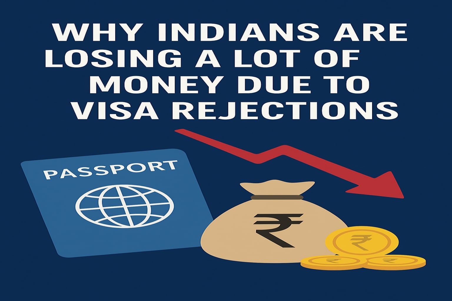Why Indians are losing a lot of money due to visa rejections