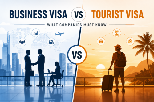 Business Visa vs Tourist Visa – What Companies Must Know